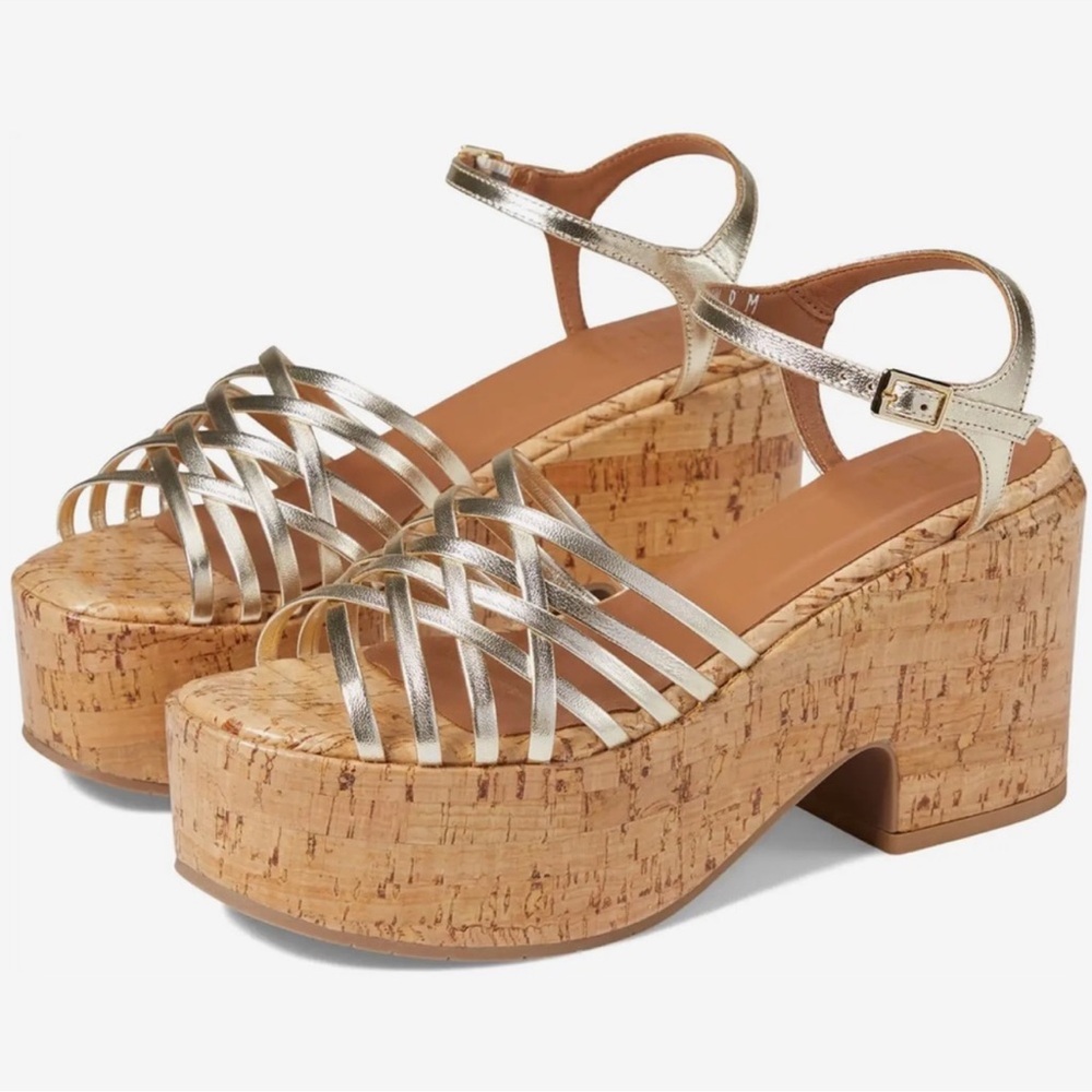 🌹AQUATALIA🌹 Elene Block Heel Platform Sandal Size: 8.5